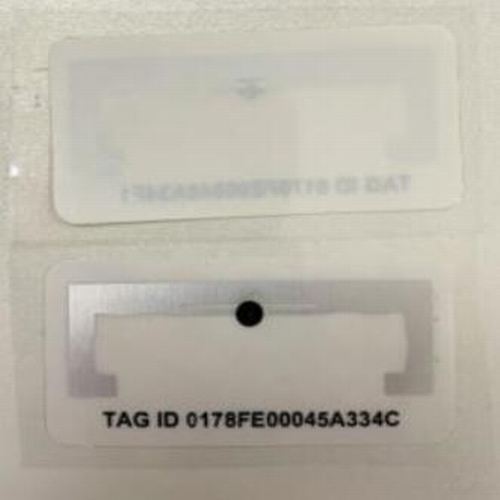 UY170057A RFID uhf الخ شفافة الزجاج الأمامي العبث دليل العلامة