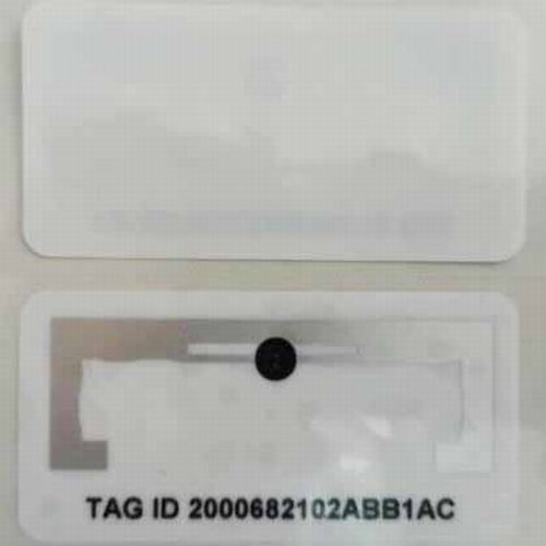UY210207A RFID uhf الخ الزجاج الأمامي العبث دليل العلامة