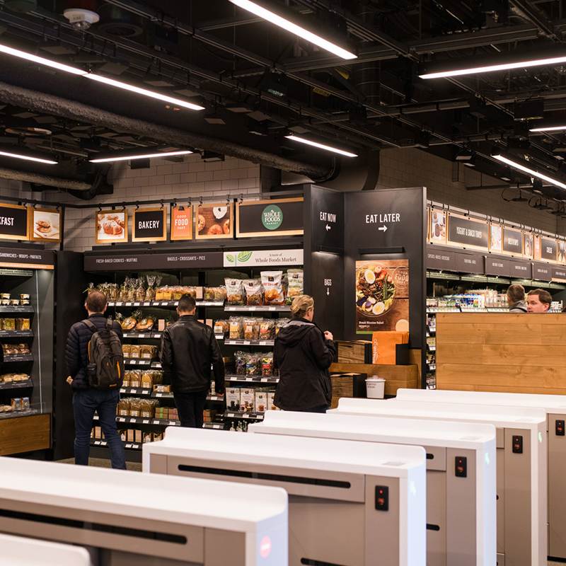 Amazon Go, obchod unman přichází是一个预算成本