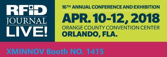 Produsen ahli bobapp网站Xminnov tentang keamanan dan anti-pemalsuan akan menghadiri RFID Journal Live 2018 di Orlando FL AS