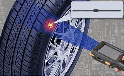 RFID嵌入超高频轮胎标签长读取范围无源弹簧标签