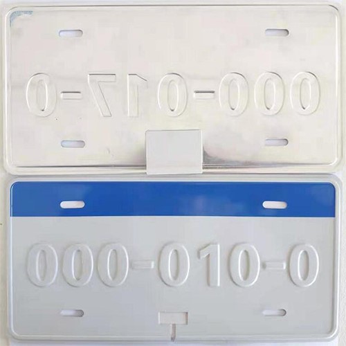 RD190045B RFID UHF 차량 트럭 면허 E-Plate TPU 플라스틱 꼬리표