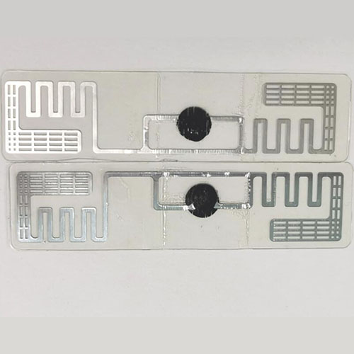 UY160250A M4E chip UHF Anti-transfer Security Anti-UV gjennomsiktig etikett