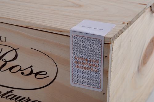 RFID UHF tamper detection label for box package management