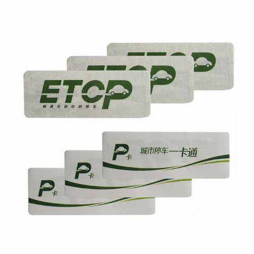 UHF Passive RFID Windshield Tag Para sa Parking ETC