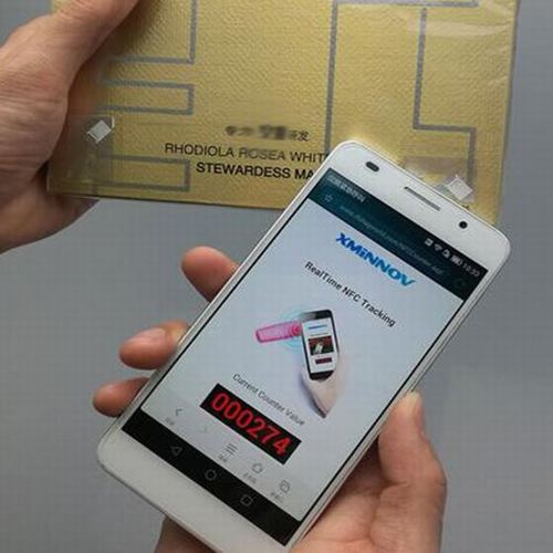NFC海报由NFC计数器贴纸通过UID镜像自动考勤寄存器