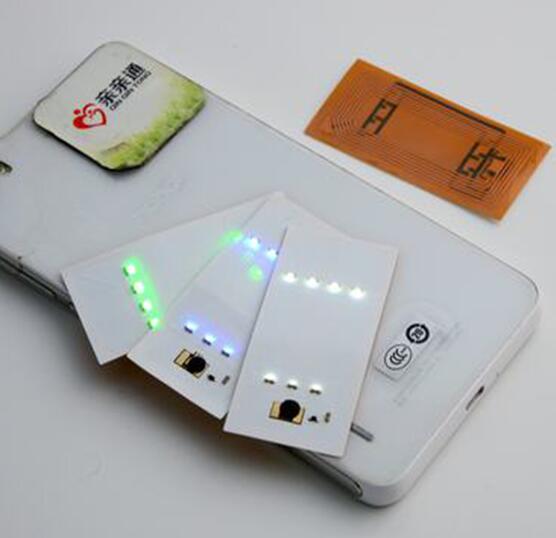 智能手机美容NFC指甲LED灯标签