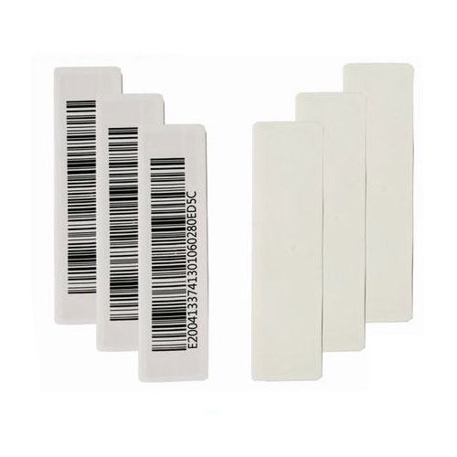 UY150145A RFID brand label with customized Barcode Printing RFID Brand Protection