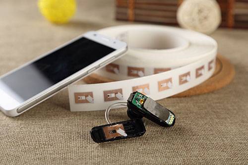 Copper Small NFC Label For Bluetooth Earphone