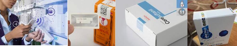 药品箱RFID防伪无转移标签不干胶标签