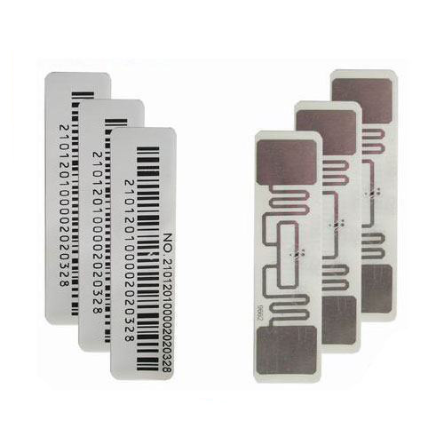 UP130018C Long Read Distance RFID Barcode Printing Universal UHF Sticker for Airport Luggage Identification