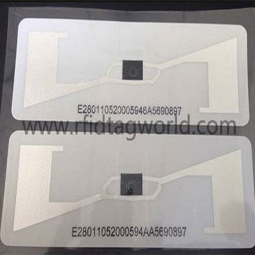 UHF RFID non transferable Vehicle windshield Brittle tag sticker