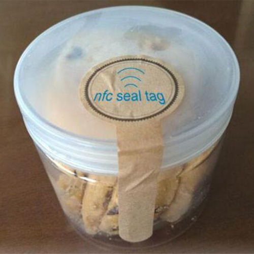 NFC seal anti-counterfeiting label tag for Milk powder can