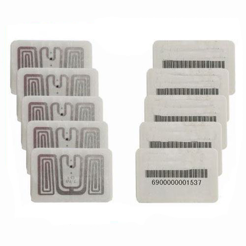 UY140166A UHF Printable Fragile E-License Sticker RFID Tamper Evident Tag